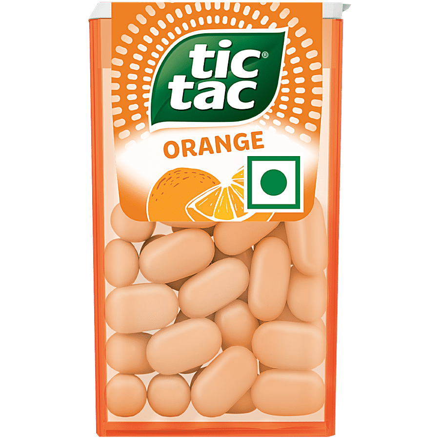 Tic Tac Orange Hard Candy, 13 G