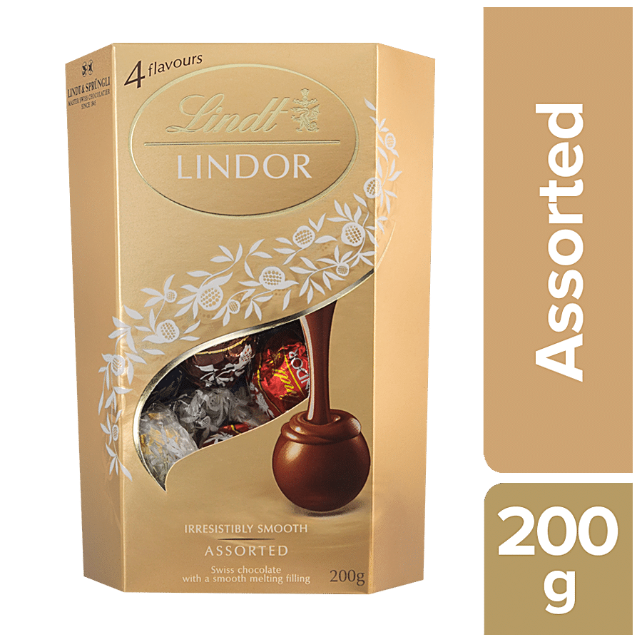 Lindt Chocolate - Lindor Assorted, 200 G
