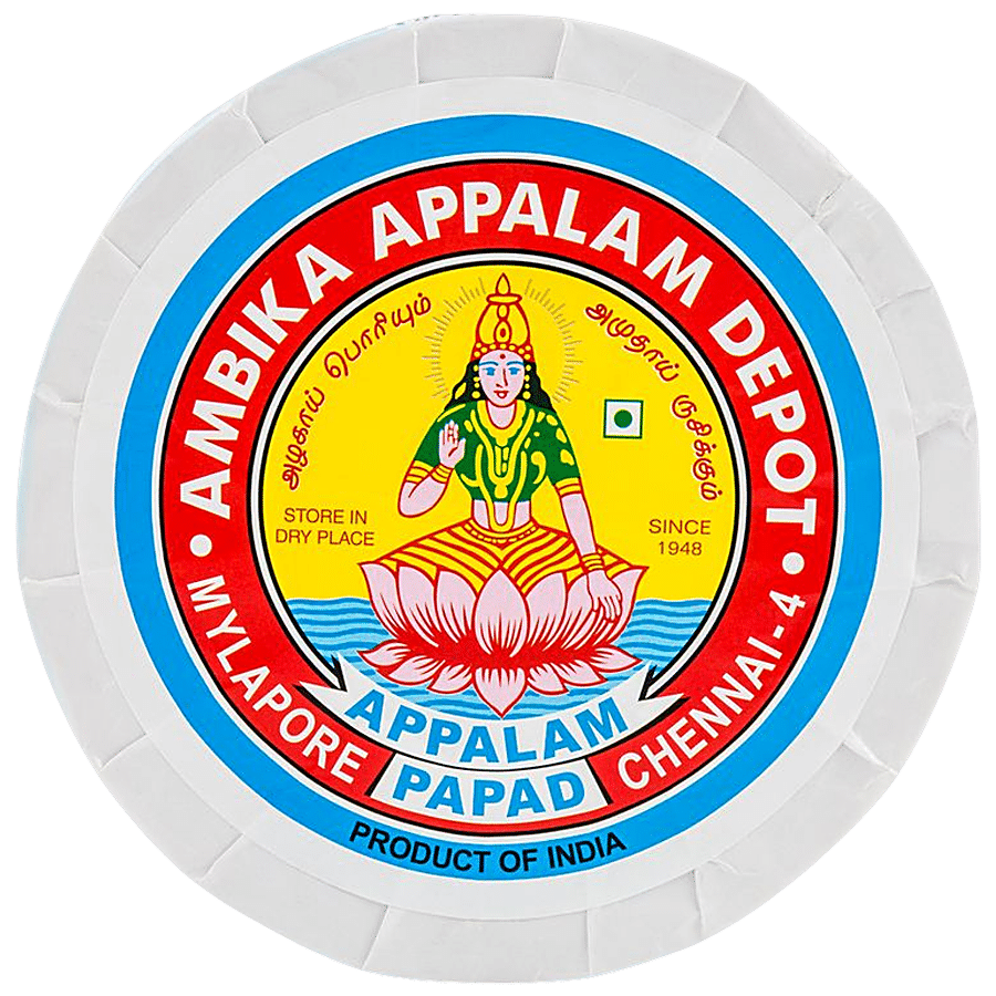 Ambika Appalam - No 4, 180 g Pouch
