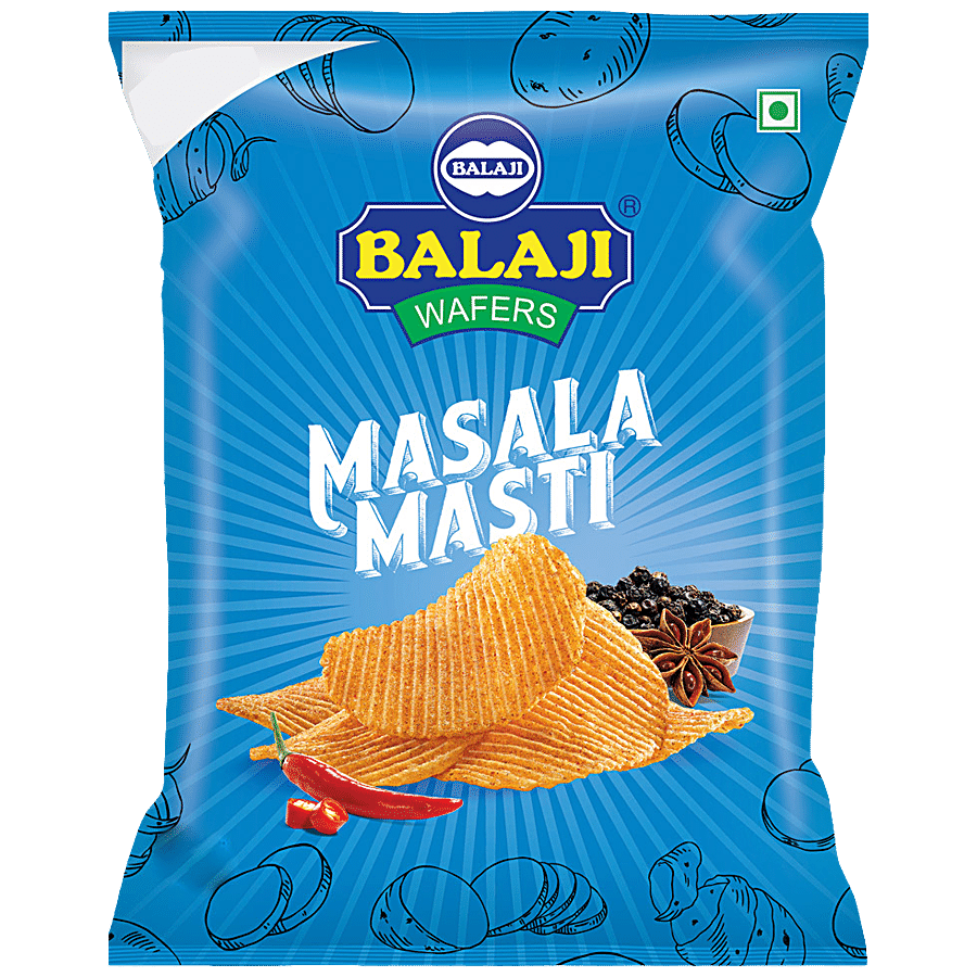 Balaji Wafers - Magic Masala Wafers, 150 G Pouch