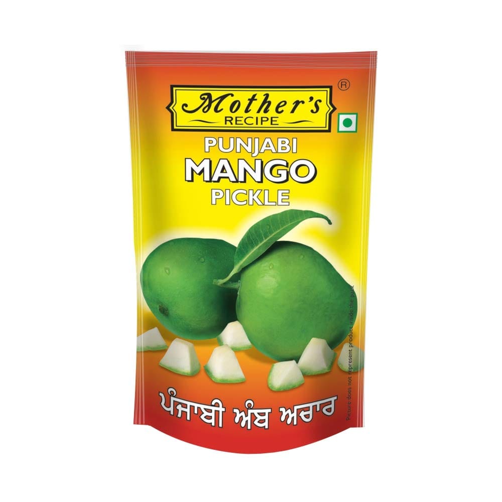 Mothers Recipe Punjabi Mango Pickle Pouch, 200 G