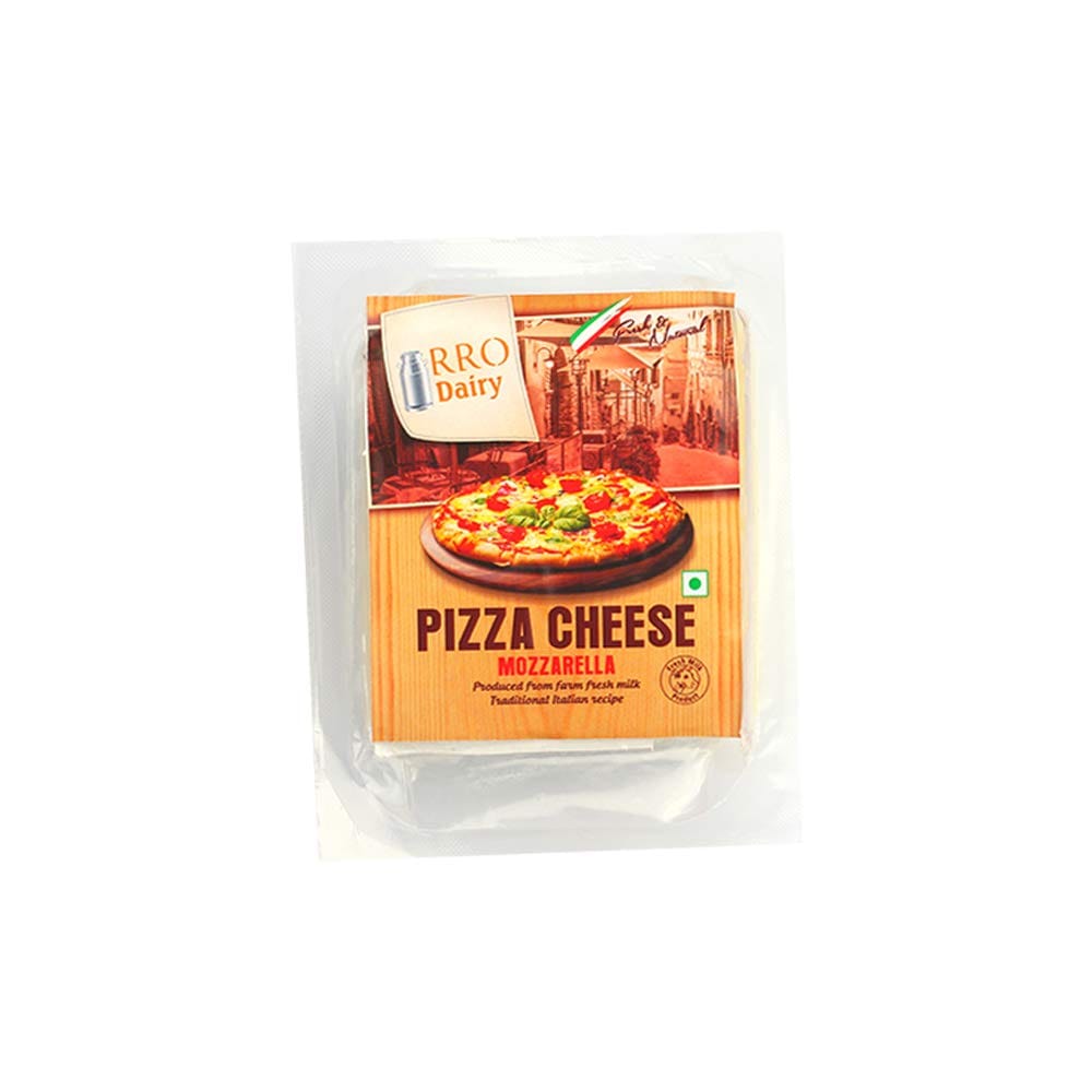 Rro Dairy Mozzarella Pizza Cheese, 200 G