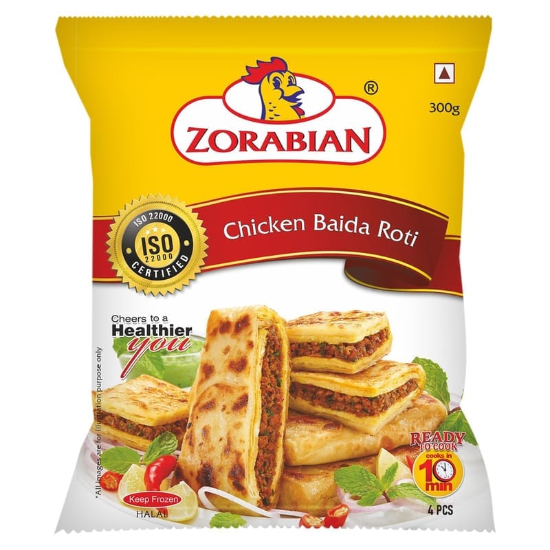 Zorabian Chicken Baida Roti, 300 gm
