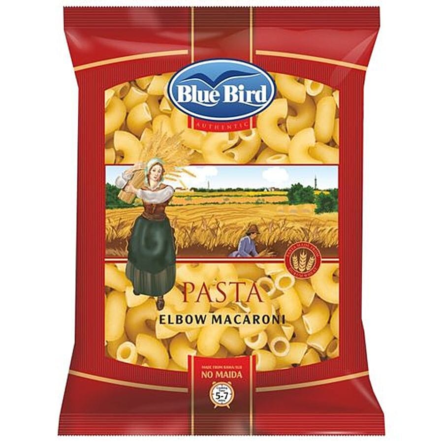 Blue Bird Macaroni - Elbow, 200 G Pouch
