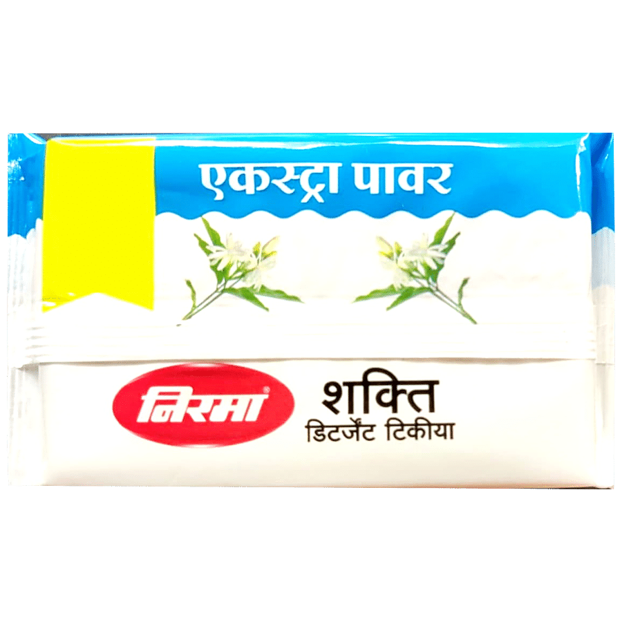 Nirma Shakti Detergent Cake - White Xtra Power, 180 G