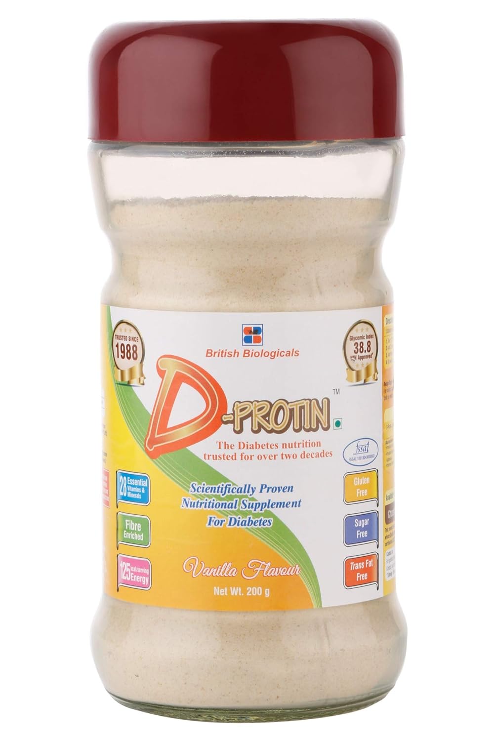 D-Protein - 200 g (Vanilla)