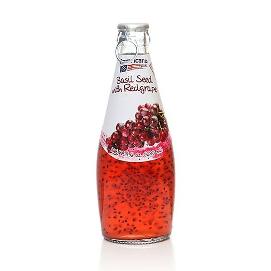 Americano Basil Seed Drinks - Redgrape, 290 Ml