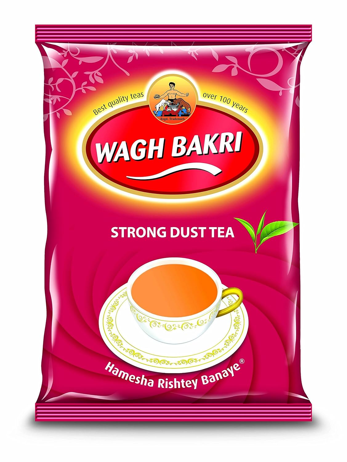 Wagh Bakri Dust Tea Poly Pack, 250G