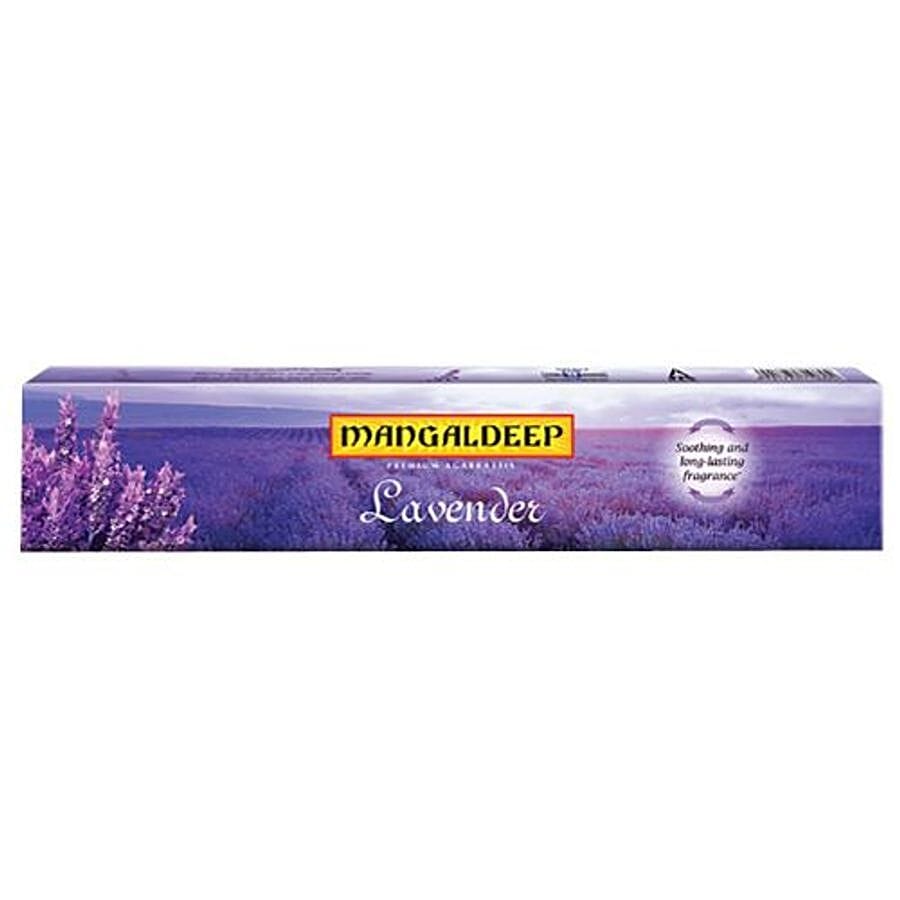 Mangaldeep Pooja Agarbatti - Lavender, 12 Sticks