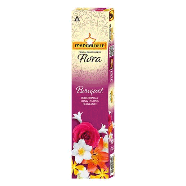 Mangaldeep Flora Bouquet Agarbattis, 100 gm