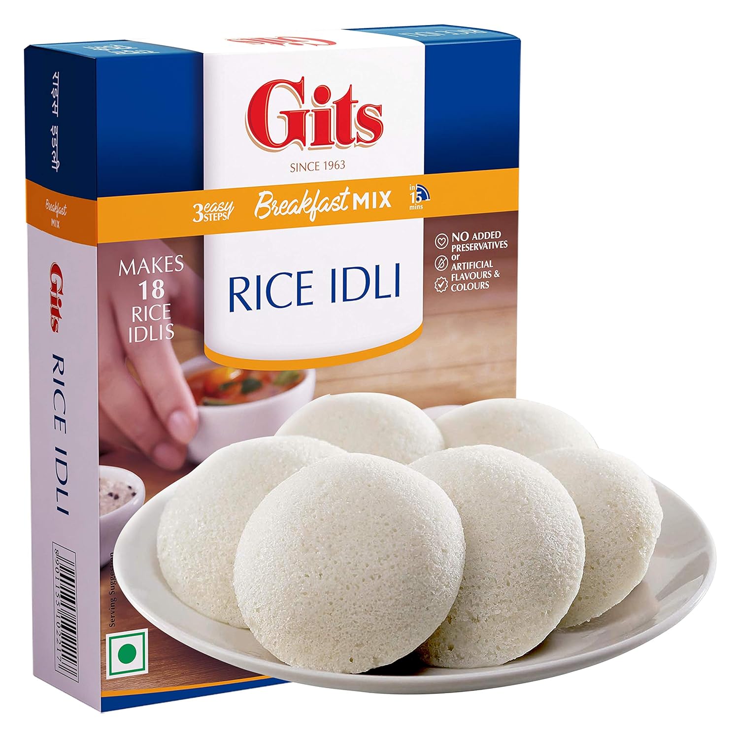 East End Gits Instant Rice Idli Breakfast Mix, 200G