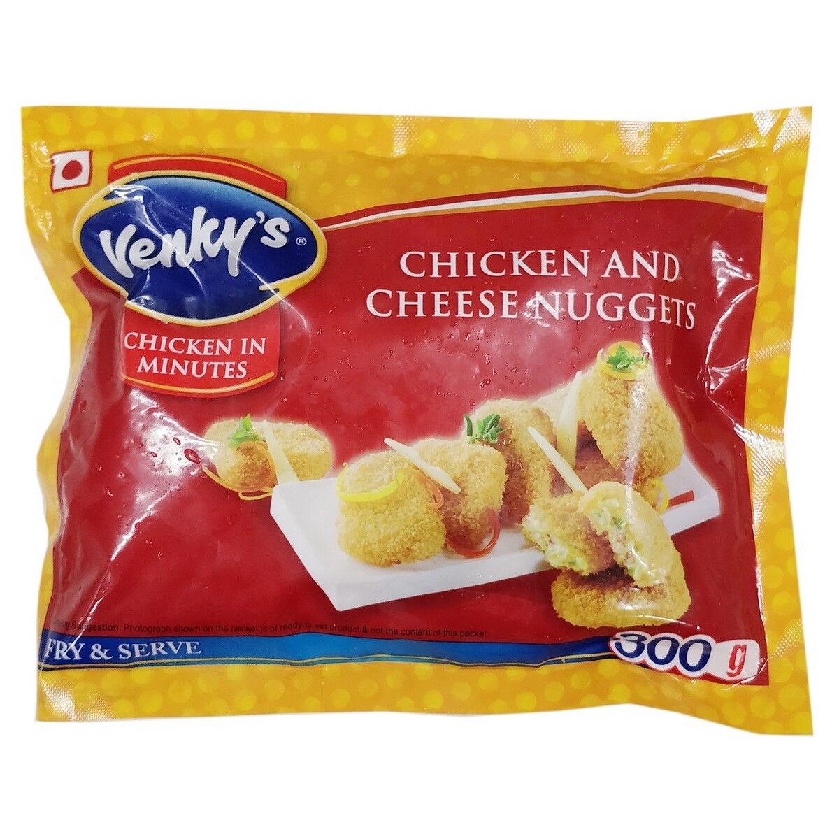 Venkys Chicken & Cheese Nuggets, 300 gm