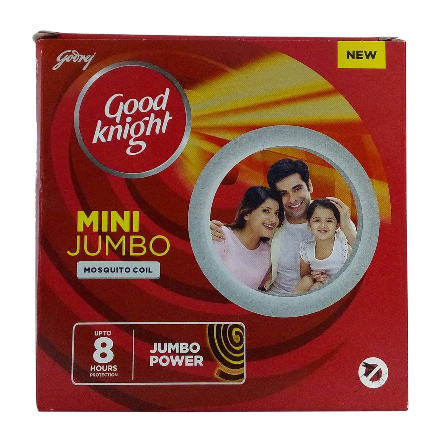 Good Knight Mosquito Coil - Mini Jumbo, 10 Pieces Carton