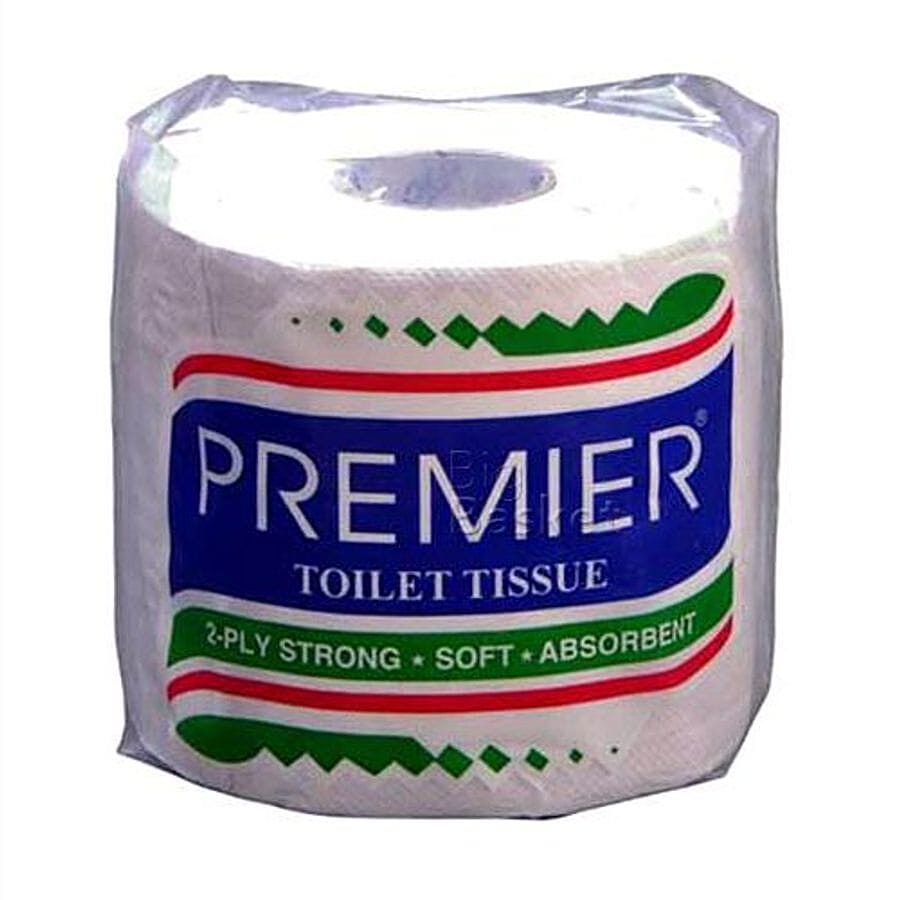 Premier Toilet Tissues - 2 Ply, 190 Pcs (1 Roll)