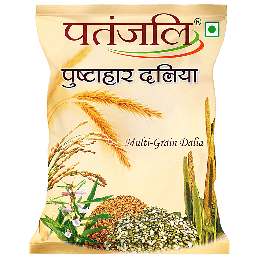 Patanjali Multigrain Dalia, 500 G Pouch