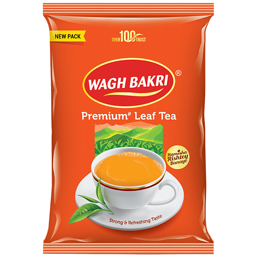 Wagh Bakri Premium Leaf Tea, 500 g Pouch