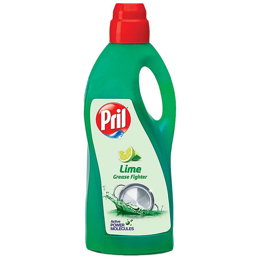 Pril Dishwash Liquid Gel - Lime, 2 L Bottle