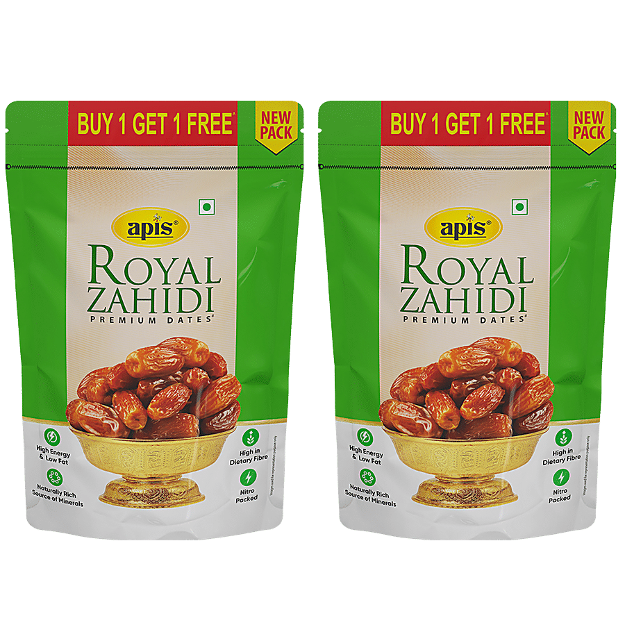 Apis Dates - Royal Zahidi, 250 G x 2