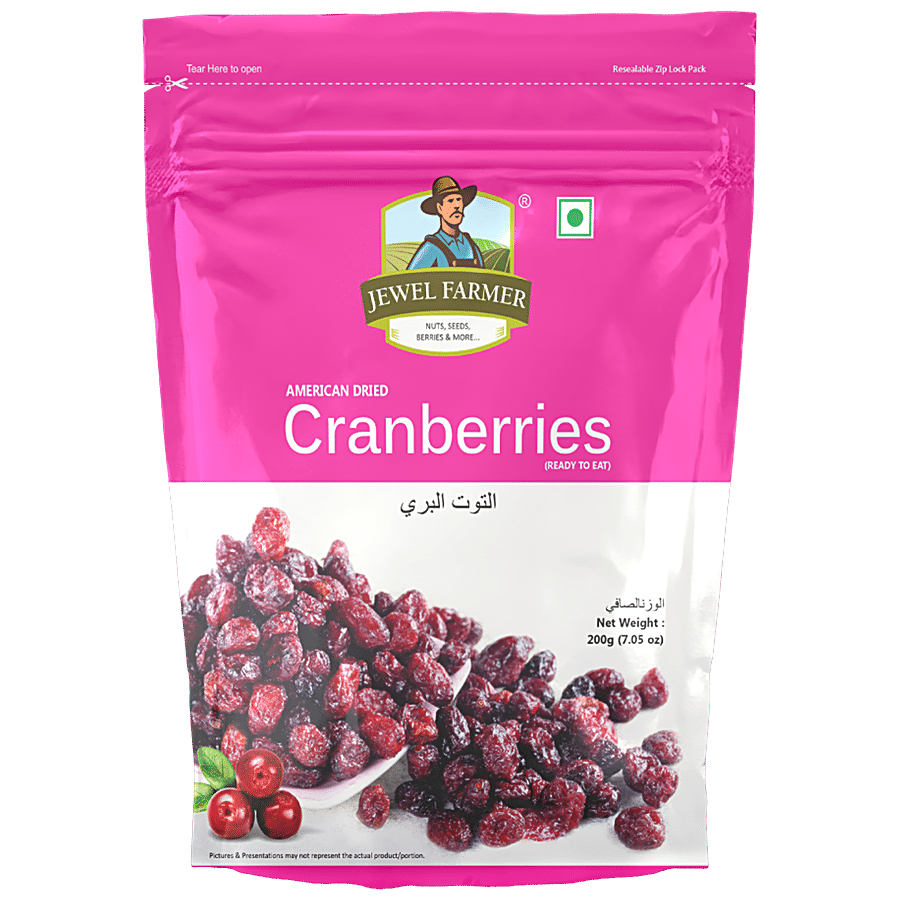 Jewel Farmer Dried Cranberries, 200 G