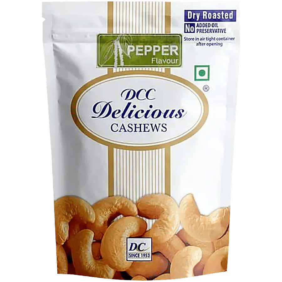 Delicious Cashew/Godambis - Pepper Dry Roasted, 80 G