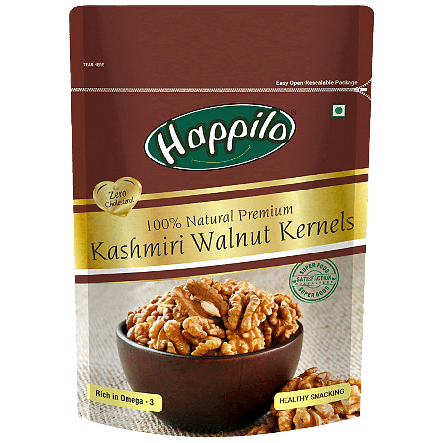 Happilo Premium 100% Natural Kashmiri Walnut Kernels 200g