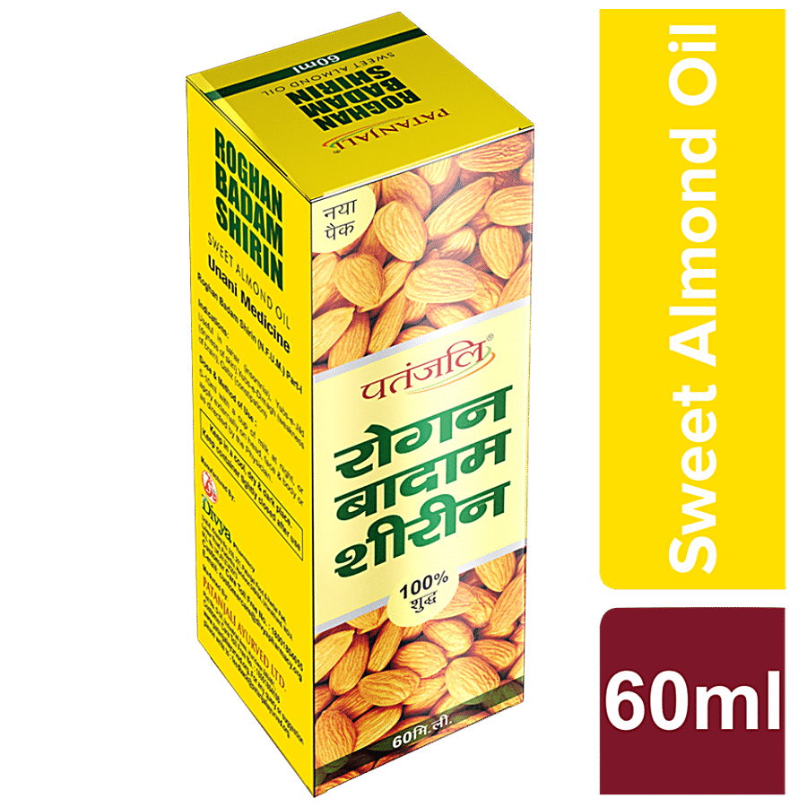 Patanjali Roghan Badam Shirin, 60 Ml