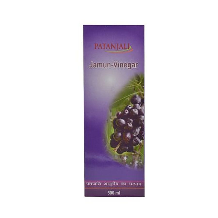 Patanjali Jamun - Vinegar, 500 Ml Plastic Bottle