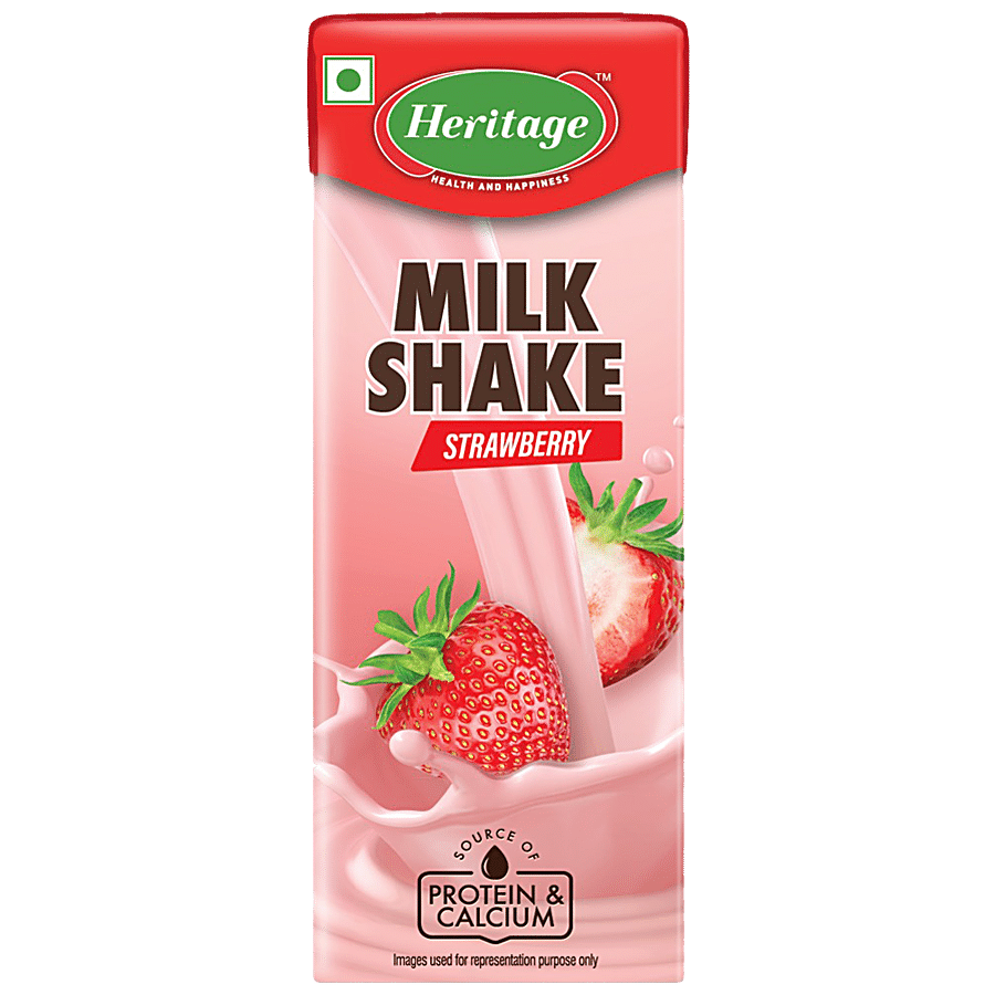 Heritage Strawberry Milkshake, 180 Ml