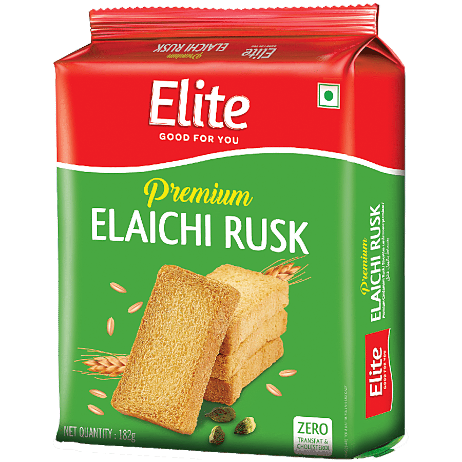 Elite Rusk -Sooji Elaichi, 182 G