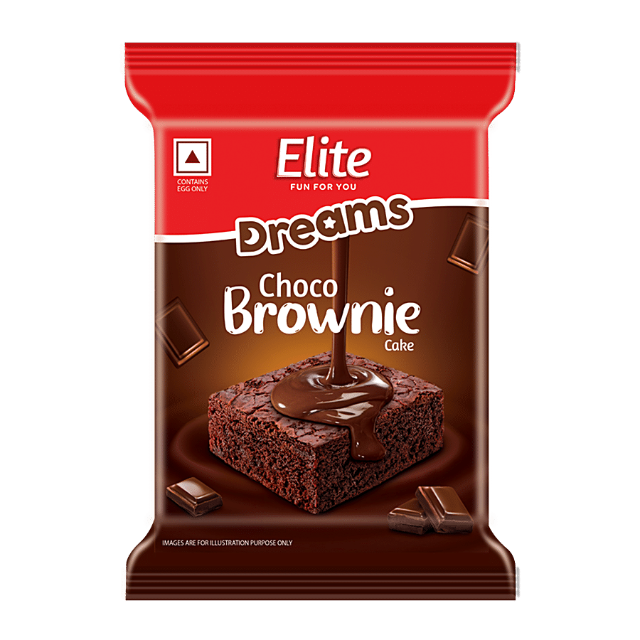 Elite Choco Brownie Cake, 50 G Pouch