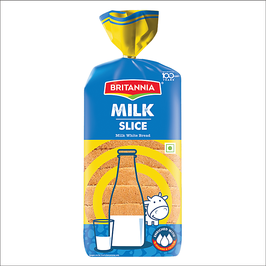 Britannia Milk Bread, 400 G Pouch