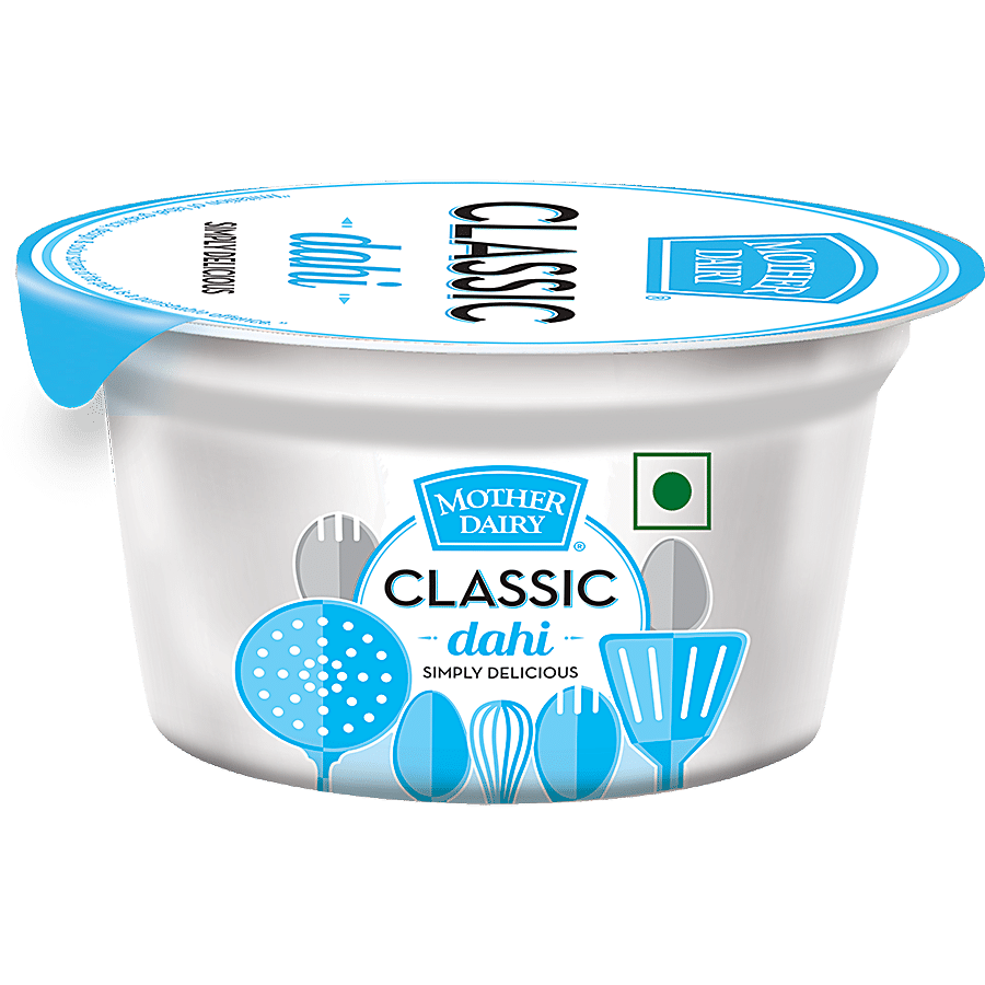 Mother Dairy Classic Dahi, 80 G Cup
