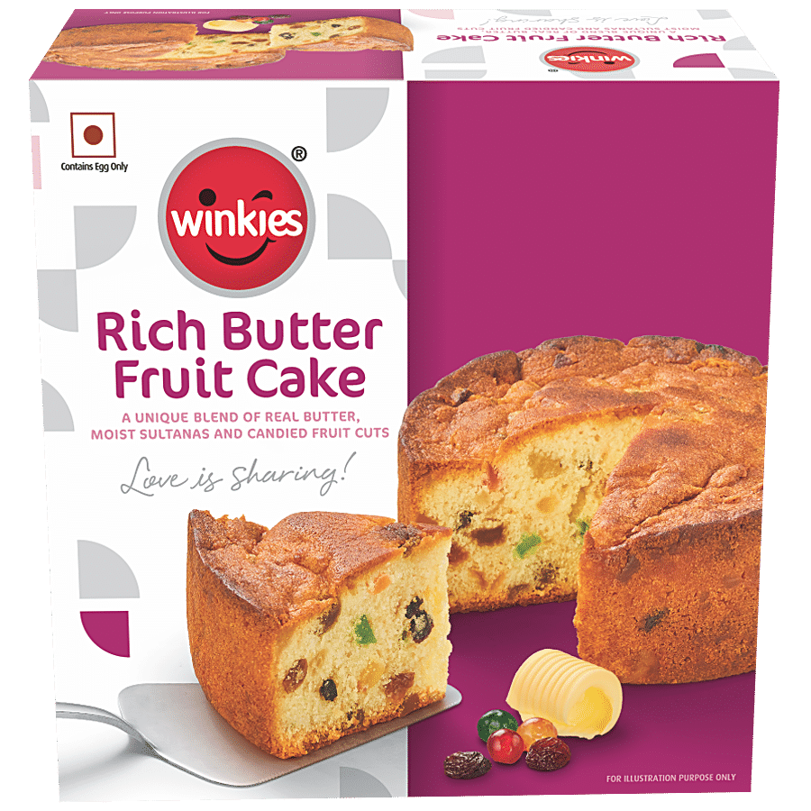 Winkies Cake - Rich Butter Fruit, 250 G