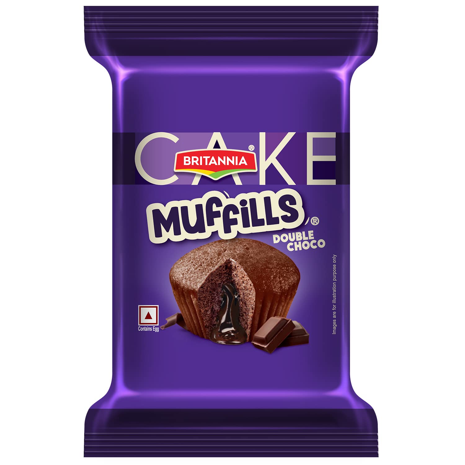Britannia Double Choco Muffills, 30g