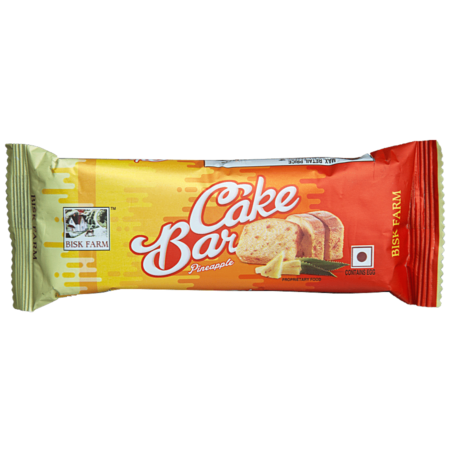 Bisk Farm Cake Bar - Pineapple, 45 G