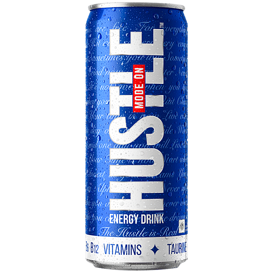 Hustle Energy Drink, 250 Ml Can