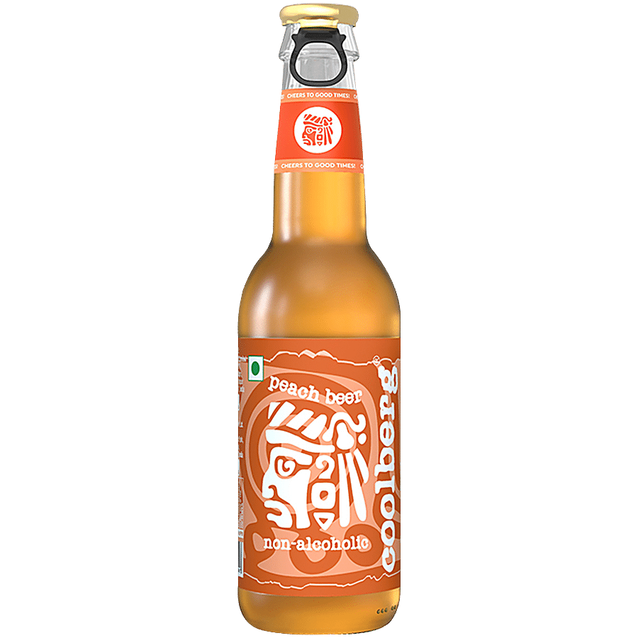Coolberg Non-Alcoholic Beer - Peach, 330 ml