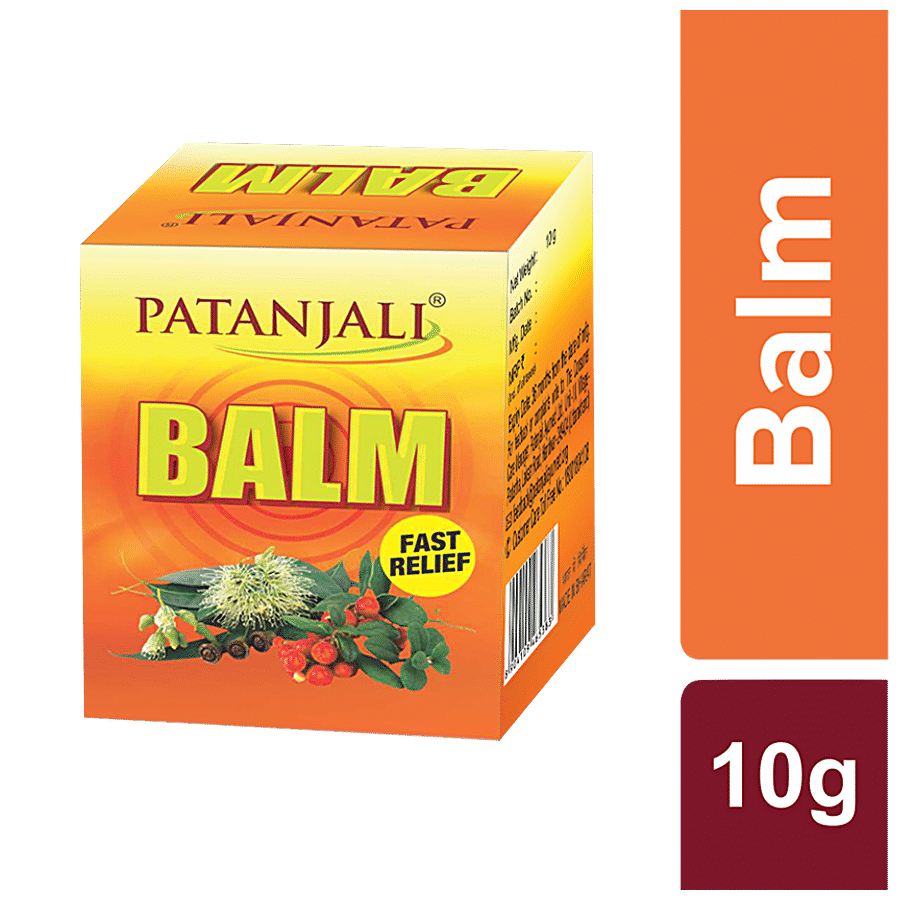 Patanjali Balm, 10 G