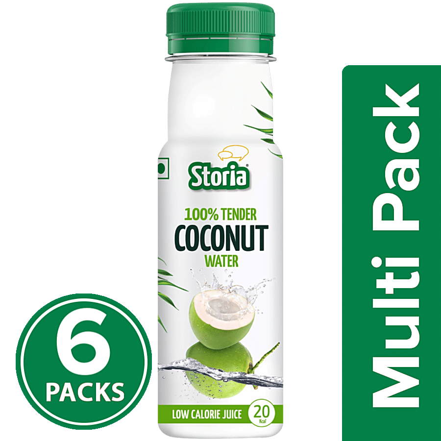 Storia Coconut Water, 6x200 ml Multipack