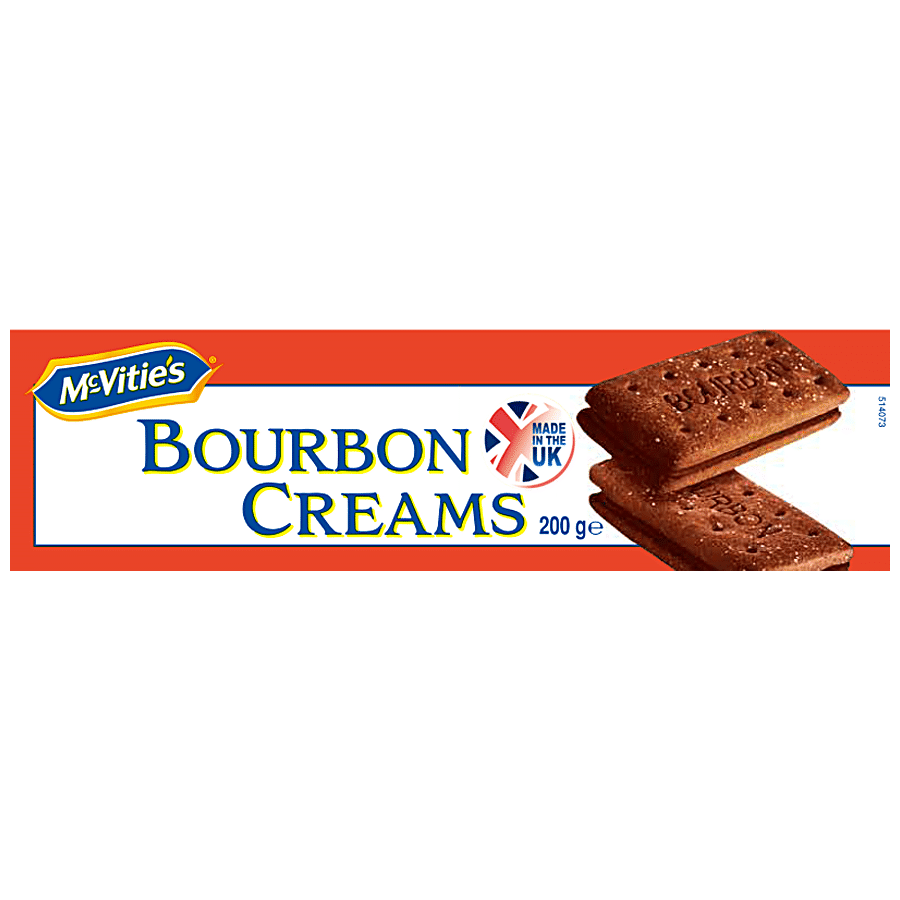 Mcvitie'S Bourbon Cream Biscuits, 200 G
