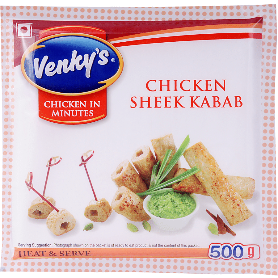 Venkys Chicken - Sheek Kabab, 500 G