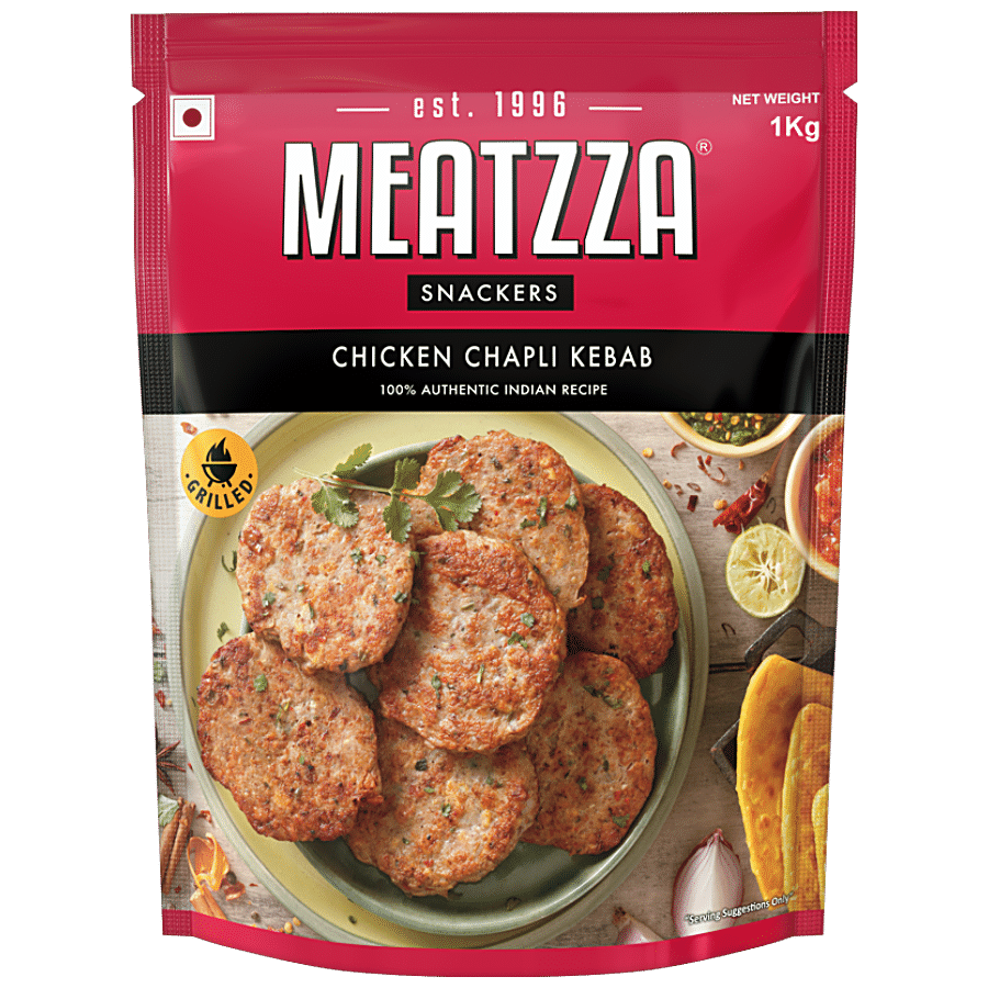 Meatzza Chicken Chapli Kebab, 1 kg