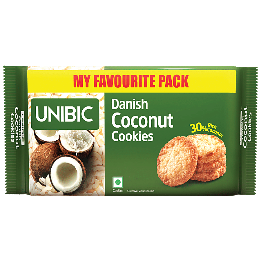 Unibic Danish Coconut Cookies, 300 G