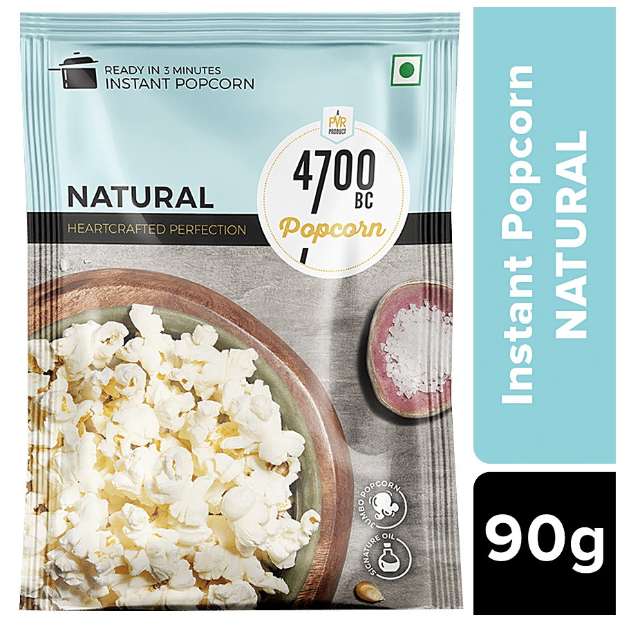 4700Bc Instant Popcorn - Natural Healthy, 90 G