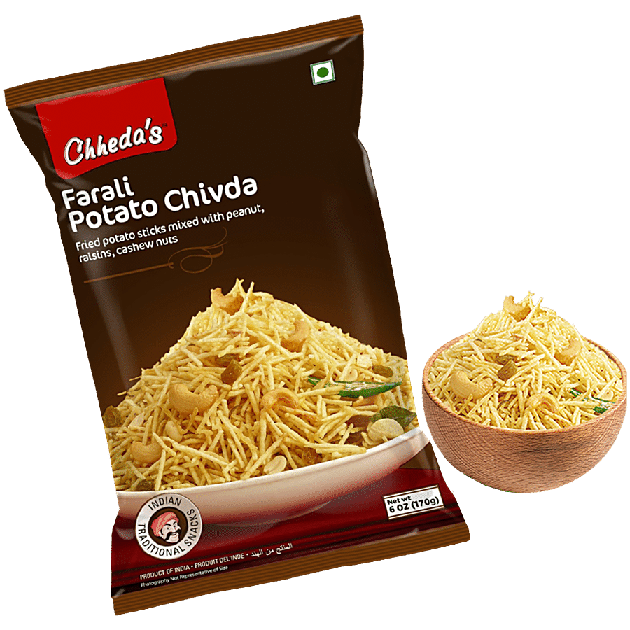 Chhedas Farali Potato Chivda, 170 G