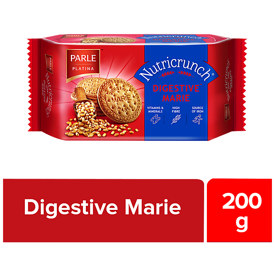 Parle Nutricrunch Digestive Marie, 200 G Pouch