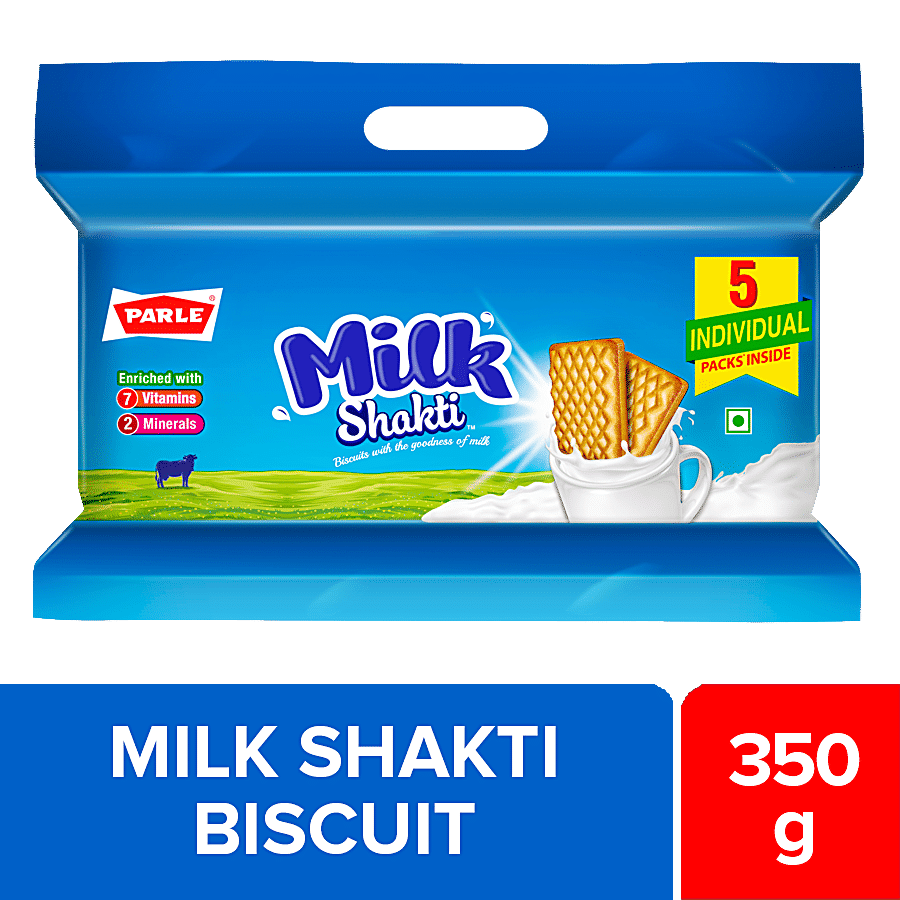 Parle Milk Shakti Cookies, 350 G