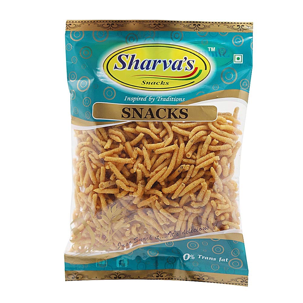 Sharvas Snacks Nice Sev Spicy, 180G