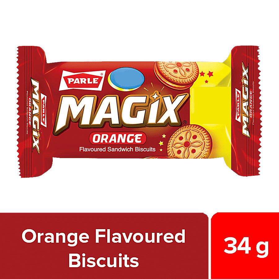Parle Magix Creme -Orange, 34 G