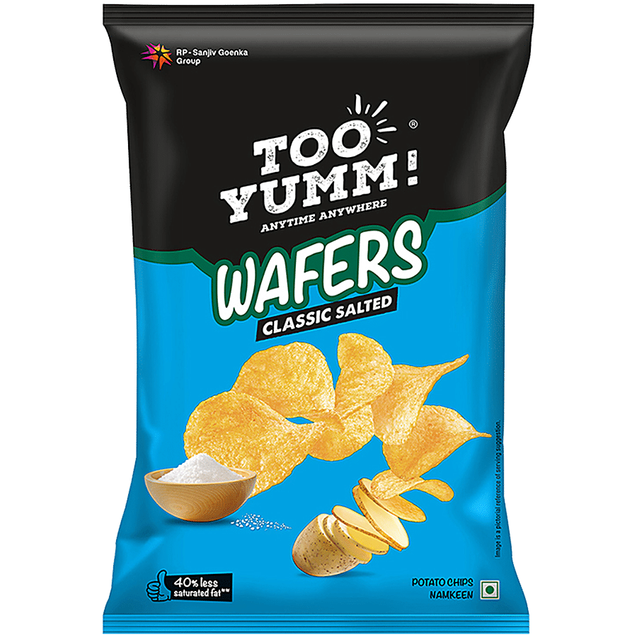 Too Yumm! Classic Salted Potato Wafers, 45 G
